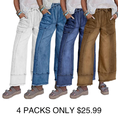 Special Sale❤️Women's Wide Leg Jeans