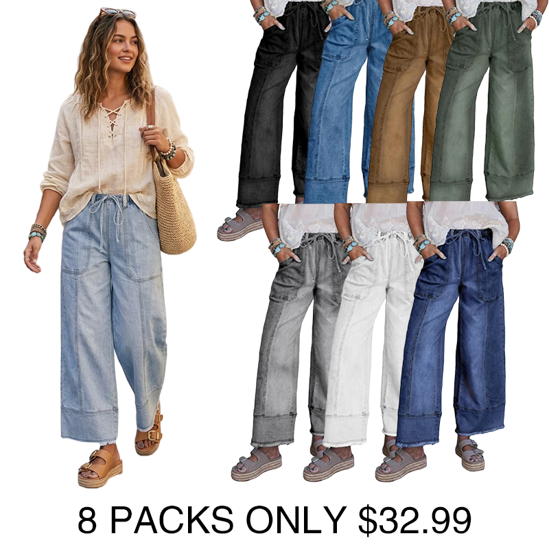 Special Sale❤️Women's Wide Leg Jeans