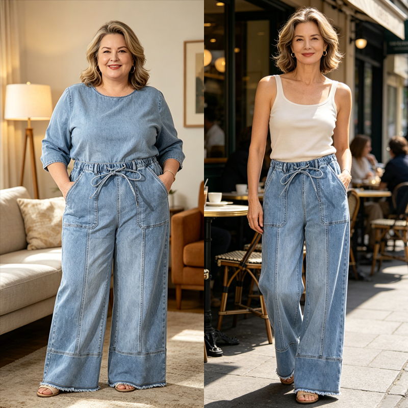 Special Sale❤️Women's Wide Leg Jeans