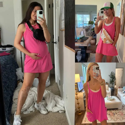 🔥Clearance sale, limited stock 🔥Women's Athletic Sleeveless Mini