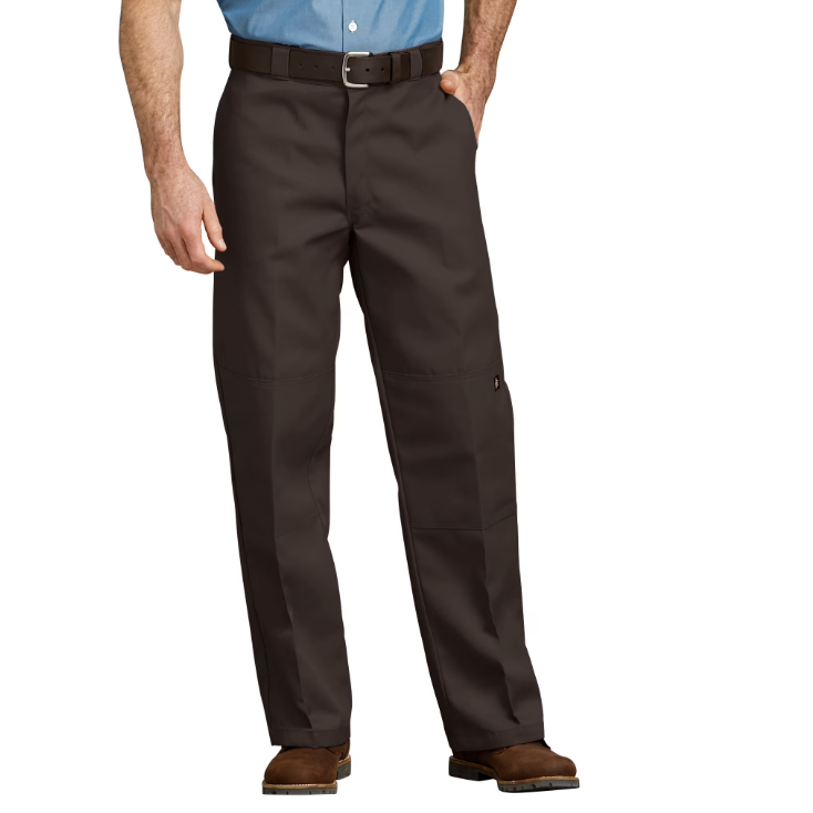 Loose Fit Double Knee Work Pants