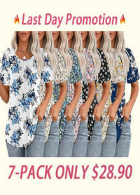 🌹7-Pack (7 different floral colors)