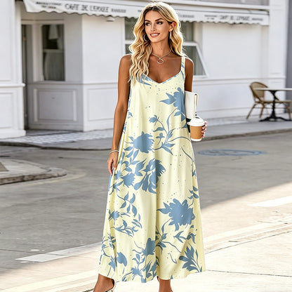 Printed Slip Dress