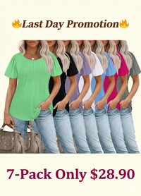 🔥7-Pack（7 different solid colors）